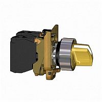 Селекторный переключатель Harmony, 2 позиции, 10А | код. XB4BK125M5 | Schneider Electric